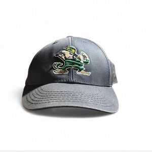 Fighting Irish adjustable baseball cap navy